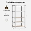 Wiltec zwaar belastbaar stellingrek, 90x40x180 cm, totale Productafbeelding-voorbeeld 12