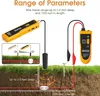 Diagram showing a wire tracer device and its application in locating underground wires. Produktbild-Vorschau