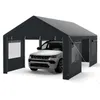 COSTWAY Zeltgarage Carport, 600x363cm Pavillon Garagenzelt Produktbild-Vorschau 1