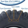 27x9.00R14 & 27x11.00R14 ATV Reifen 8ply OBOR Terrarex Road Produktbild-Vorschau 7
