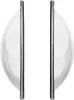 A pair of clear, lens-shaped protectors with gray metal edges, presented against a white background. Náhled obrázku produktu