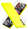 Neon Silikon Hülle für Samsung Galaxy S23 Plus, 2x Display/ Produktbild-Vorschau 1