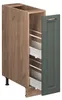 Apothekerschrank Vicco Fame-Line Grün-Gold Produktbild-Vorschau 6