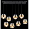 Globo Lighting Hängeleuchte Metall schwarz matt, 8x E27 Produktbild-Vorschau 14