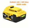 Batterie de remplacement DeWalt 18/20 V 6,0 Ah Li-Ion, Voir les images du produit 1