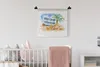 MuchoWow® Wandteppich Wandbehang Palme - Tasche - Muscheln Produktbild-Vorschau 1