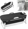 LZQ Faltbare Badewanne 138cm Tragbare Badewanne Produktbild-Vorschau 1