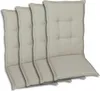 GO-DE Textil, Sesselauflage Mittellehner, 4er-Set, Farbe: Produktbild-Vorschau 1