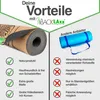 BACKLAxx® Kork Yogamatte XL mit Naturkautschuk inkl. Produktbild-Vorschau 5