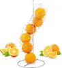 2 x Obsthalter Spirale Metall, Korb für Orangen und Äpfel, Produktbild-Vorschau 1