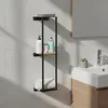 Relaxdays Handdoekhouder voor aan de muur, geschikt voor Productafbeelding-voorbeeld 5
