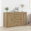 vidaXL Komoda Artisan dub 120 x 36 x 69 cm drevený materiál Náhľad obrázku produktu 1