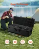 5,5 Cu.ft Wetterfester Hartschalenkoffer mit 3 Griffen Produktbild-Vorschau 3