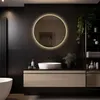 LoXa – Miroir de salle de bain rond Ilona avec LED 80 cm – Voir les images du produit 1