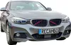 Kühler Grill Zierleisten V Streben passend für BMW F30 F31 Produktbild-Vorschau 5