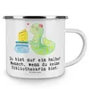 Mr. & Mrs. Panda becher emaille Bibliothekarin Herz - Weiß Produktbild-Vorschau 3