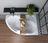 ECOLAM Badewanne Wanne Acrylwanne Eckbadewanne Acryl weiß Produktbild-Vorschau 1