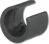 A black plastic clip with markings on its inner surface. Produktbild-Vorschau
