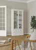 Vitrine - Vitrine blanche 41,6 x 96,2 x 200,8 cm (h) Voir les images du produit 2