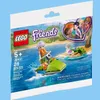 A LEGO Friends set packaging showing a water scene with a jet ski and a turtle. Náhled obrázku produktu