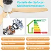 Sofucor Deckenventilator, 132 cm, Massivholz, ohne Leuchte Produktbild-Vorschau 8