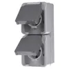 Merten SCHUKO-Doppel-Steckdose  MEG2329-8029 lichtgrau Produktbild-Vorschau 5