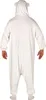 A person wearing a white polar bear costume from the back. Anteprima dell’immagine prodotto