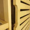 BEGRYF Bambus Badschrank 87,5x66x33 cm, Hochschrank mit Tür Produktbild-Vorschau 11