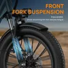 E20 Fat‑Tire‑E‑Fahrrad für Erwachsene, 250W, 48V 13Ah, 120 Produktbild-Vorschau 12