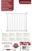 WEBABY - Barrière de sécurité extensible Blanc 108 x 4 x 75 Voir les images du produit 5