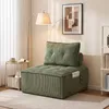 Modularer Loungesessel für Wohnz, Bodensessel aus Cord 84 × Produktbild-Vorschau 11