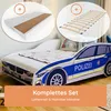 Autobett Kinderbett Jugendbett Polizei Car Polizeiauto Produktbild-Vorschau 12