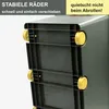 3 Aufbewahrungsboxen mit Deckel und Rollen 50L - Produktbild-Vorschau 4