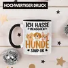 Trendation - Ich Hasse Menschen Hunde SInd Ok Tasse Produktbild-Vorschau 3