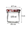 BigDean 12x Sturzgläser 125 ml – Einmach- & Einweckgläser Produktbild-Vorschau 10