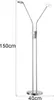 FISCHER & HONSEL Stehleuchte DENT LBH 25x25x150 cm grau Produktbild-Vorschau 4