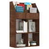 vidaXL Kinder-Bücherregal Braun Eichen-Optik 71x30x114cm Produktbild-Vorschau 4