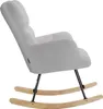 tectake® Houpací křeslo Torve 68 x 96 x 97 cm, nosnost 120 Náhled obrázku produktu 5