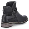 Rieker  Damenschuhe Stiefeletten Reißverschluss Schwarz Productafbeelding-voorbeeld 6
