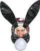 Bunny Set glitzer schwarz 3-teilig Produktbild-Vorschau 6
