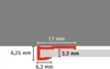 Profil-Set SCHULTE DecoDesign ExpressPlus H 2550 mm Produktbild-Vorschau 3