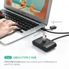 Ugreen USB 3.0 + USB-C 3.1 4 Port OTG Hub Black Produktbild-Vorschau 29