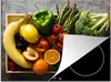 KitchenYeah© Herdabdeckplatte Kiste - Obst - Regenbogen , Produktbild-Vorschau 1