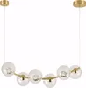 Hängeleuchte TOOLIGHT G133-6Cp Gold 23X23X56Cm Produktbild-Vorschau 1