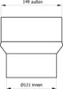 Raik Basic Erweiterung 120mm - 150mm schwarz für Rauchrohr Produktbild-Vorschau 4