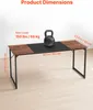 SucceBuy Computertisch Bürotisch Schreibtisch (160 x 60 cm Produktbild-Vorschau 3