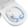 vidaXL Wand-WC ohne Spülrand mit Einbau-Spülkasten Keramik Produktbild-Vorschau 8