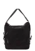 Elegante schwarze Umhängetasche mit verstellbarem Produktbild-Vorschau 4