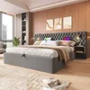 Komplett Schlafzimmerset: Elegantes Polsterbett mit Produktbild-Vorschau 11