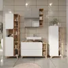 Umývadlová skrinka Vicco Karen Sonoma/White 100 x 65 cm s 2 Náhľad obrázku produktu 7